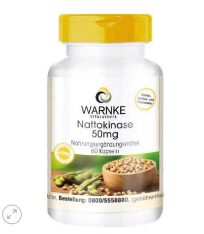Viên uống chống đông máu Warnke Nattokinase