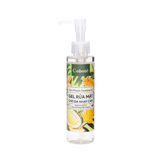 Gel rửa mặt cho da nhạy cảm phong lữ Coboté 150ml (Coco Miracle Cleansing Gel)