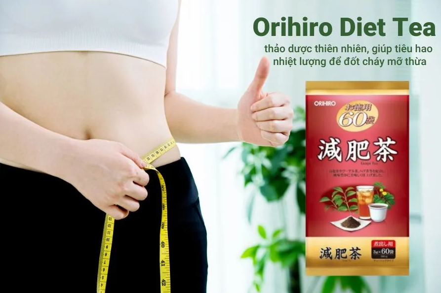 Trà Giảm Mỡ Bụng Genpi Tea Orihiro