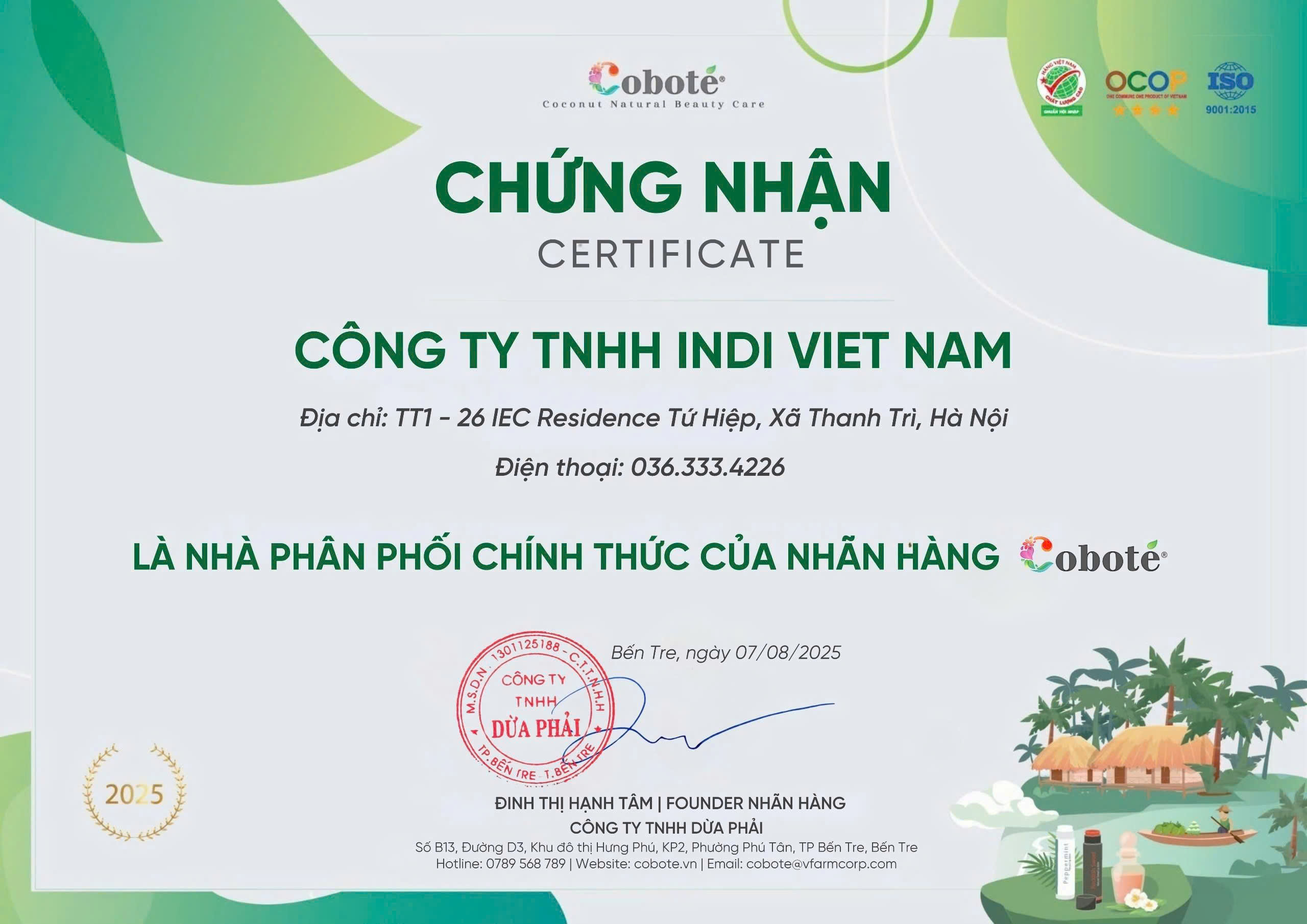 CÔNG TY TNHH INDI VIET NAM