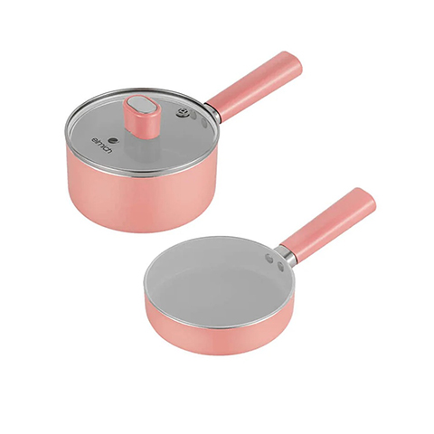 Bộ nồi chảo chống dính Ceramic Elmich Baby