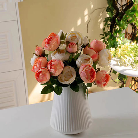 Lọ hoa decor bằng gốm decor phòng bếp
