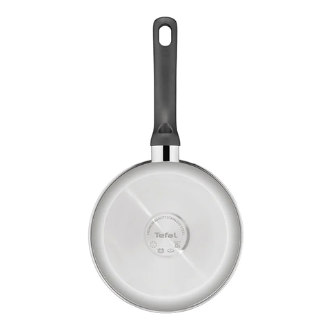 Quánh Inox liền khối có nắp 18cm