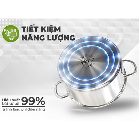 Bộ nồi Inox đa lớp Sunhouse Mama