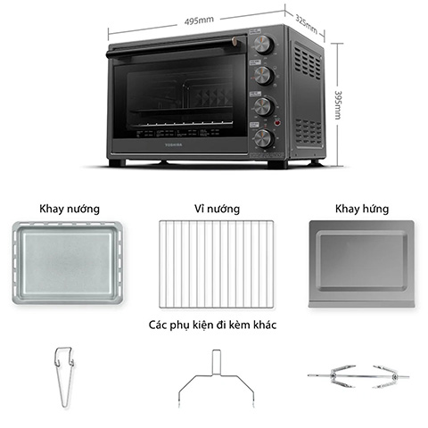 Lò nướng Toshiba TL-MC35Z 40 lít
