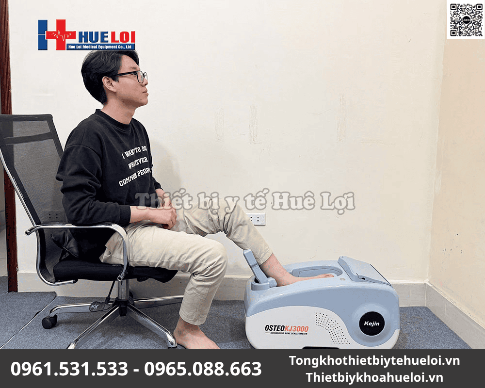 Máy Đo Mật Độ Xương Bằng Sóng Siêu Âm: Nên Đo Ở Gót Chân Hay Cẳng Tay
