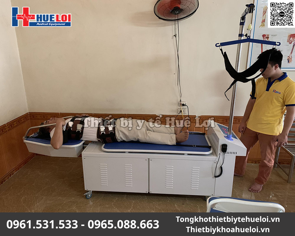 Quy Trình Kéo Giãn Cột Sống Bằng Máy Chuẩn Y Khoa - Thiết Bị Huê Lợi