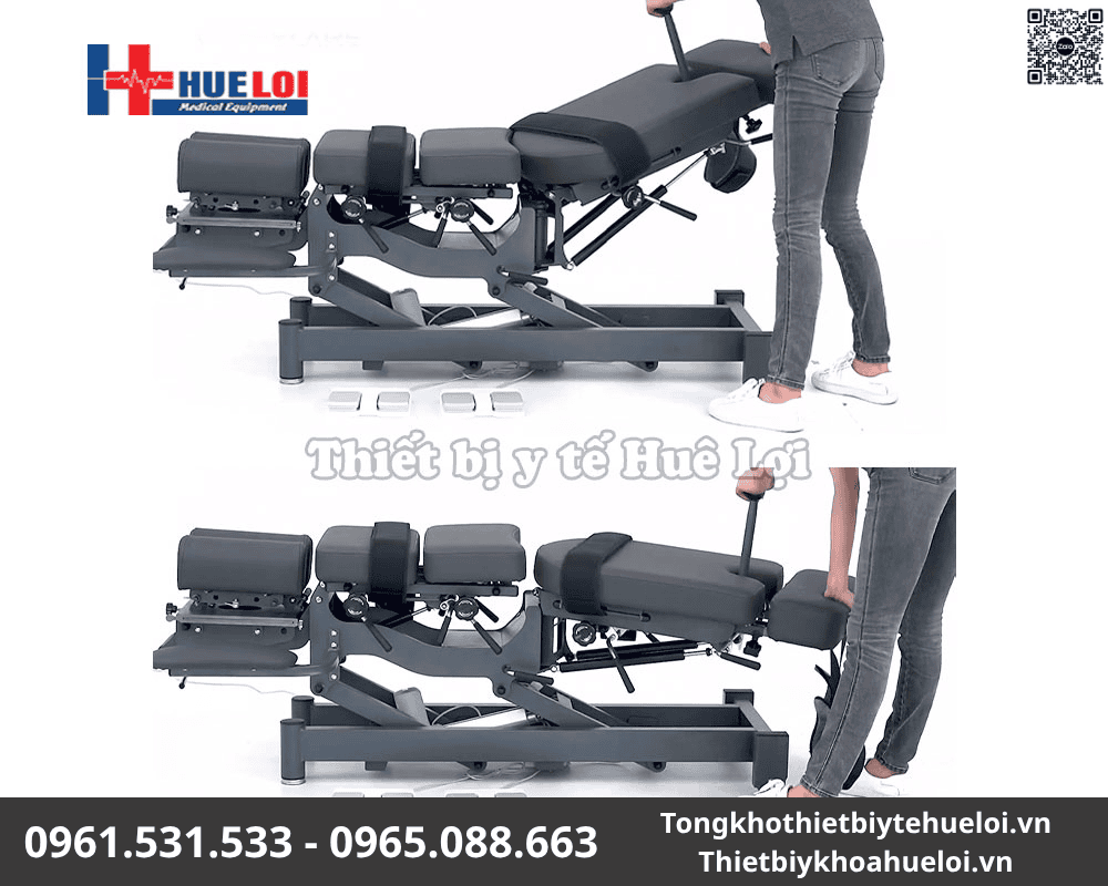 giường tác động cột sống