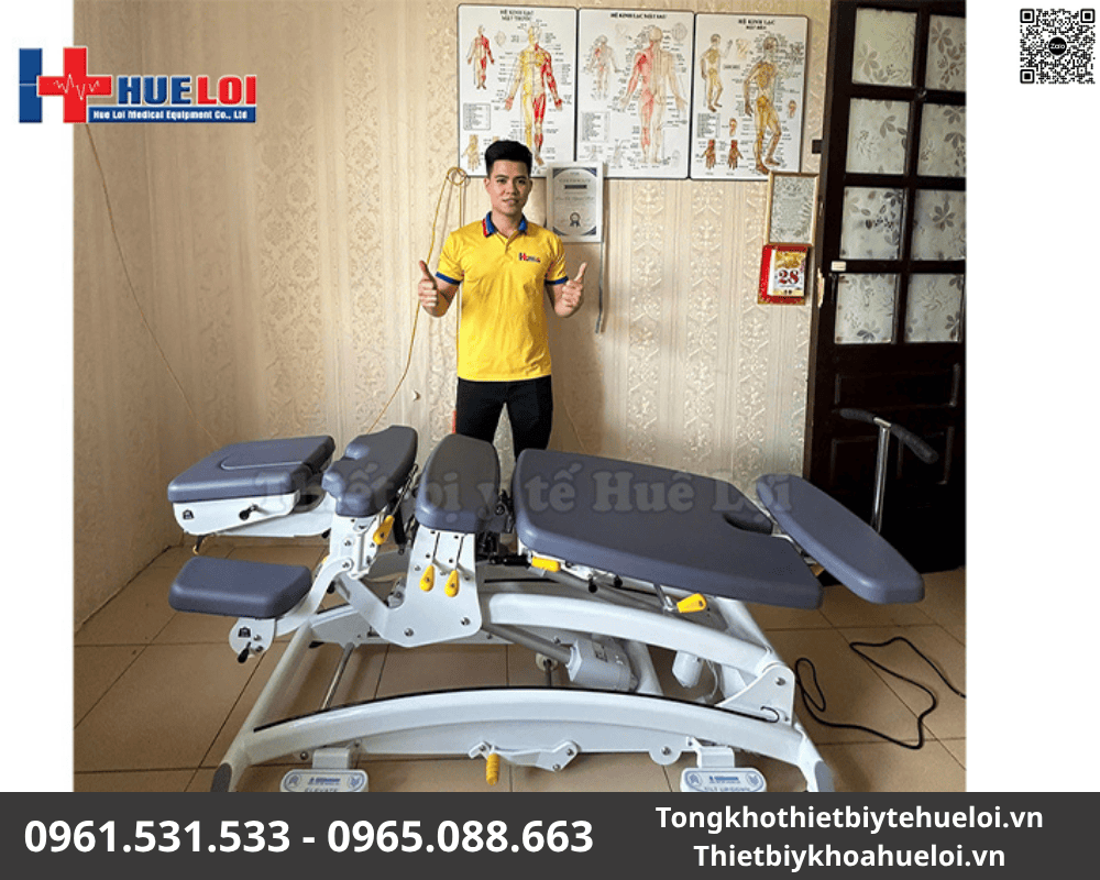 giường tác động cột sống