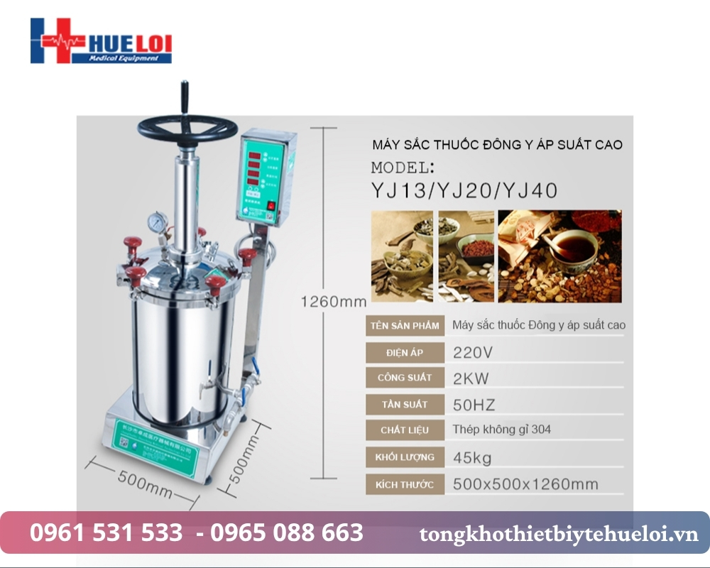 nồi áp suất sắc thuốc
