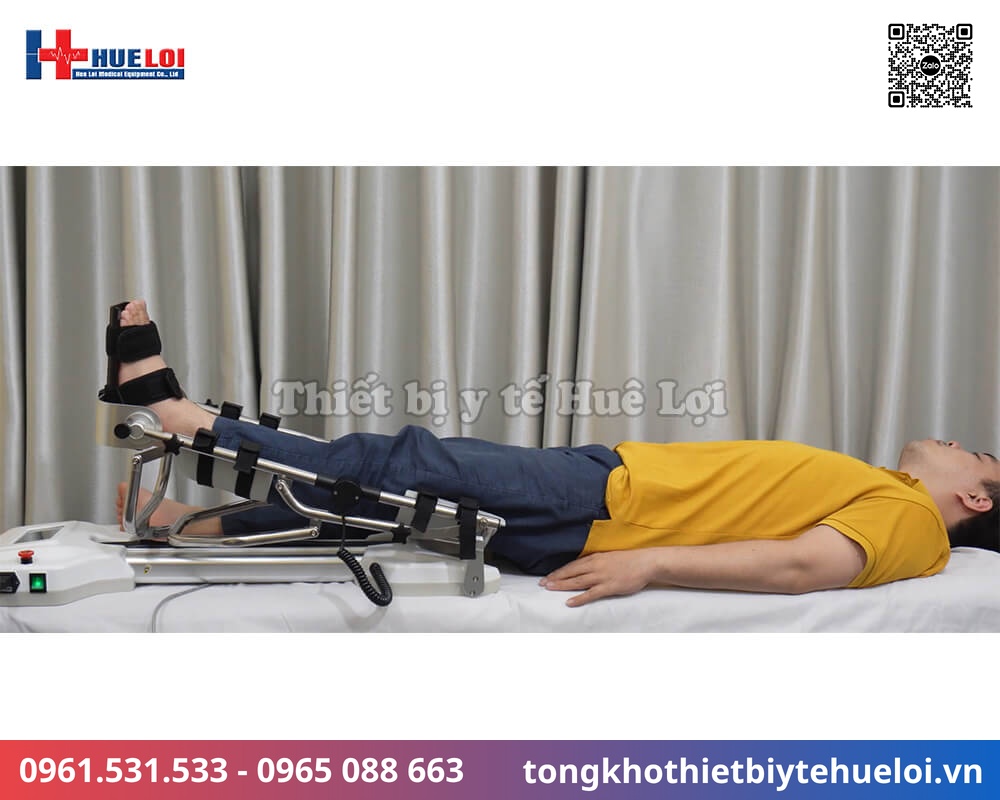 máy tập phục hồi khớp chân