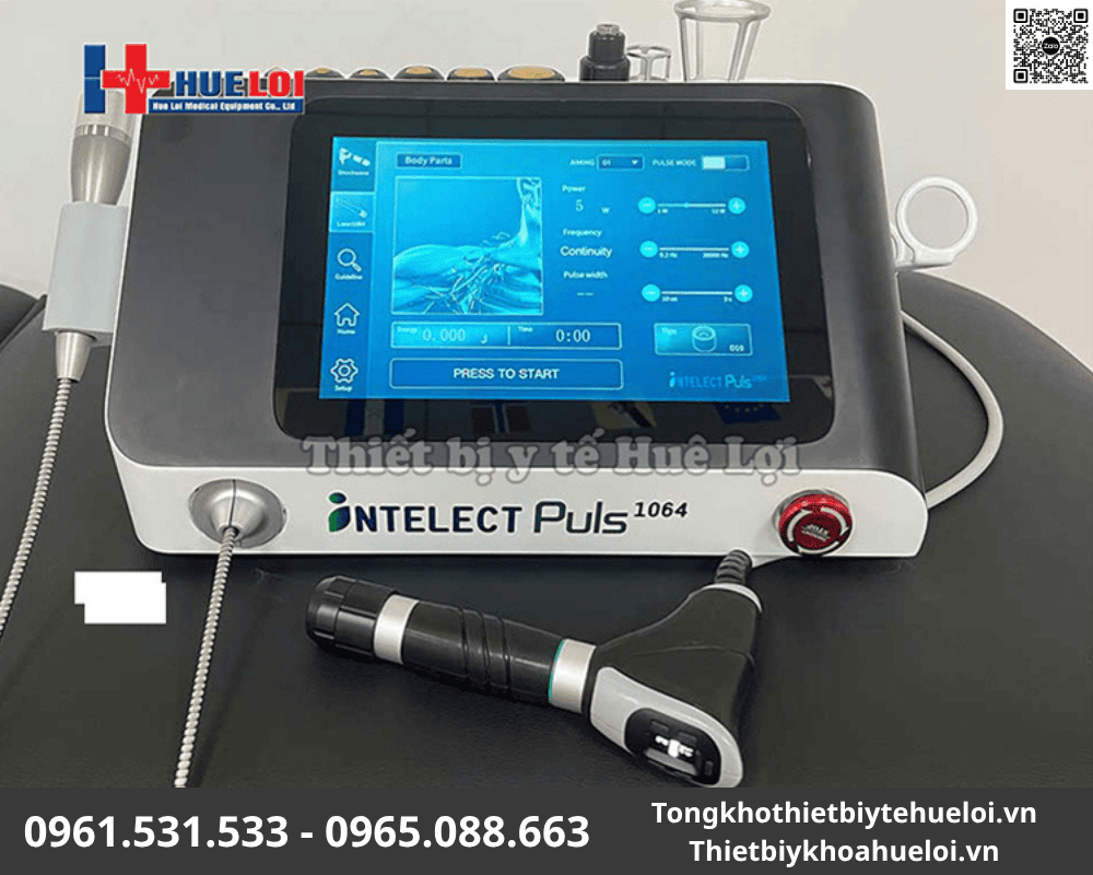 xung kích kết hợp laser