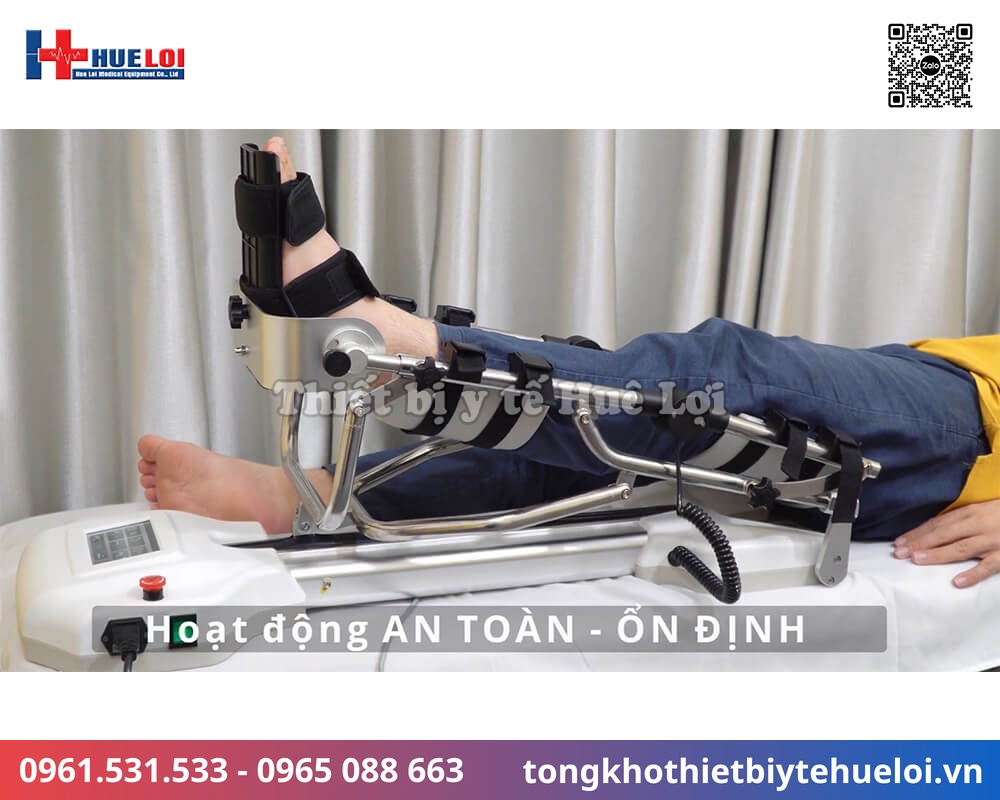 máy CPM tập thụ động khớp gối