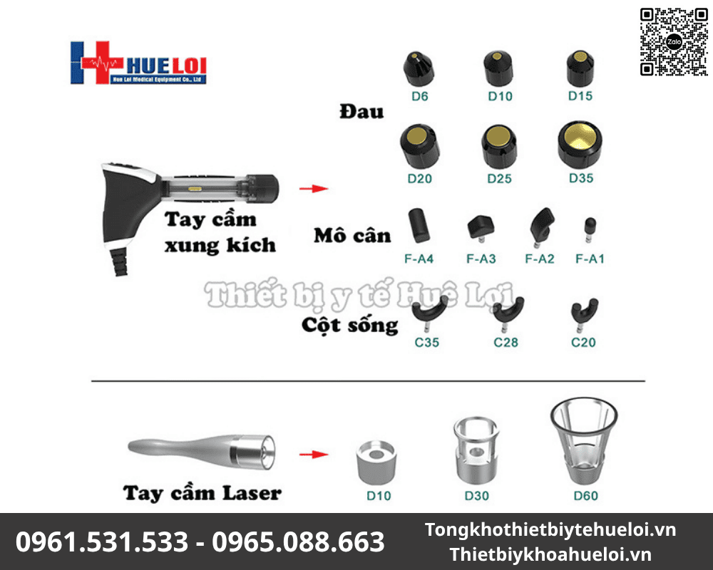 máy xung kích laser