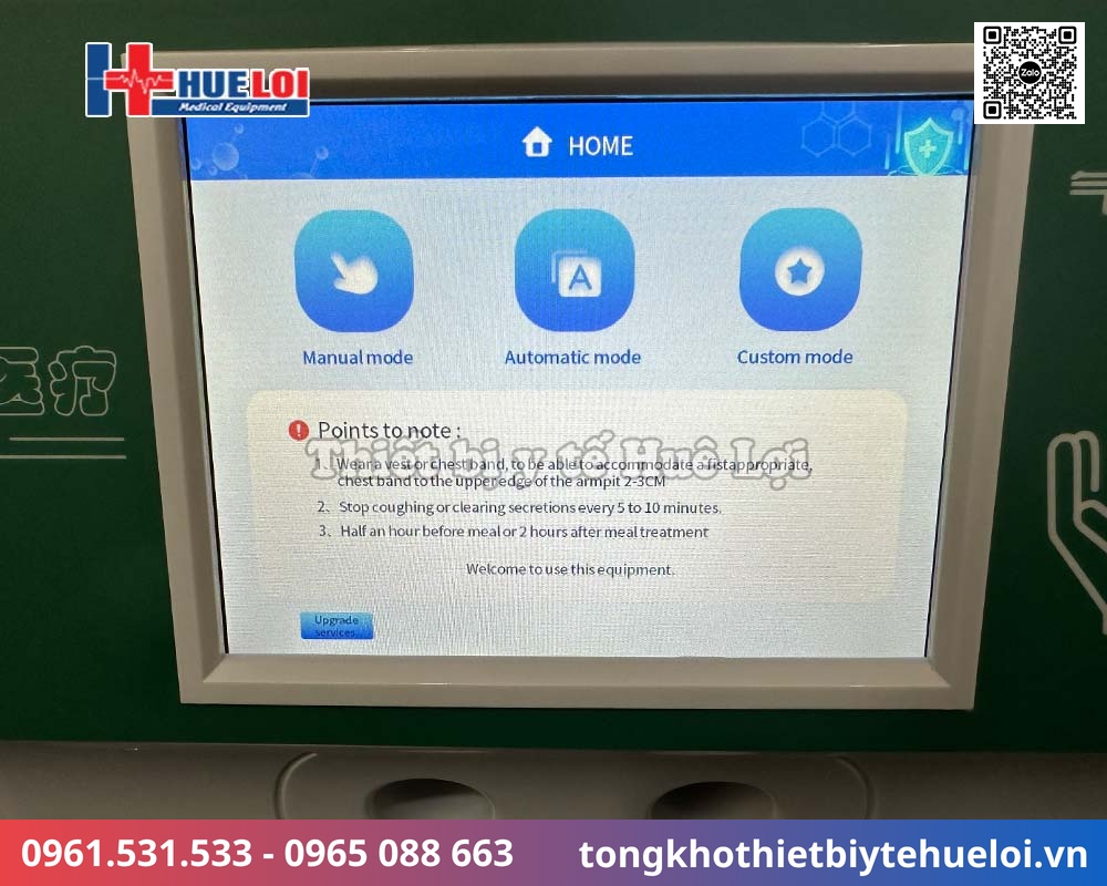 máy đào thải đờm nhớt