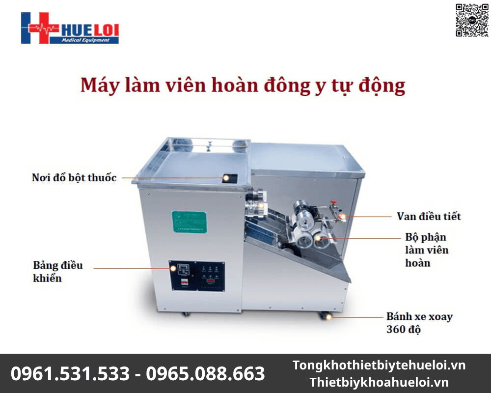 máy tạo viên thuốc đông y