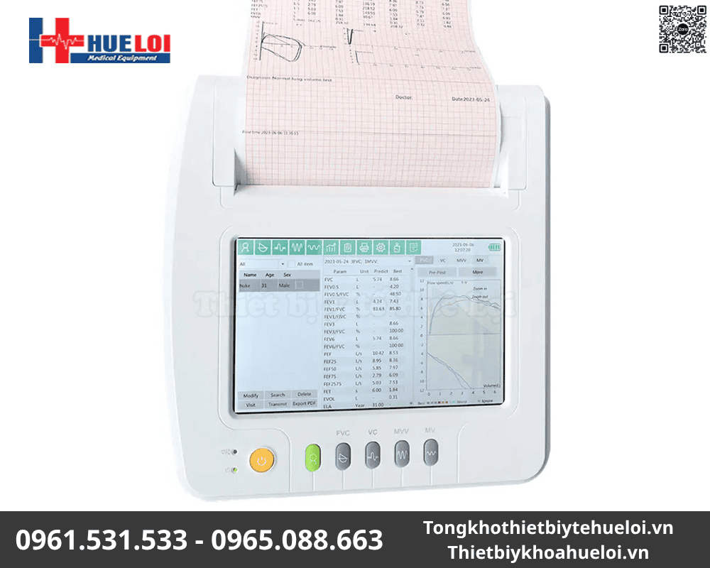 máy đo chức năng phổi