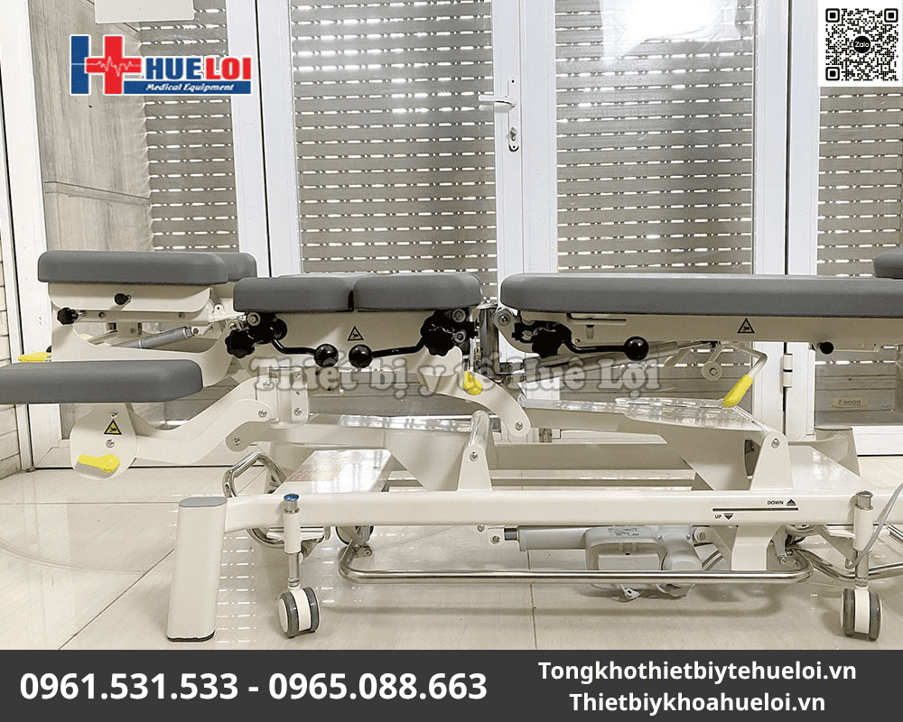 bàn trị liệu cột sống