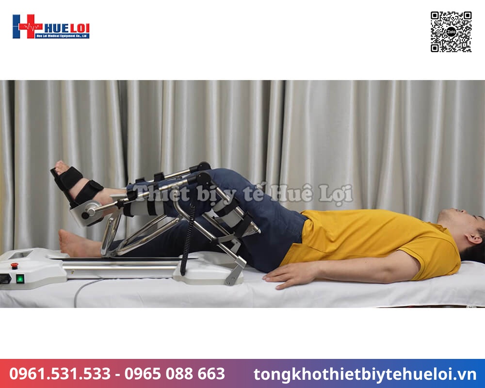 máy tập phục hồi khớp chân