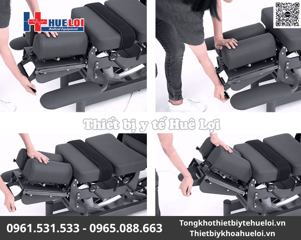 bàn nắn chỉnh cột sống
