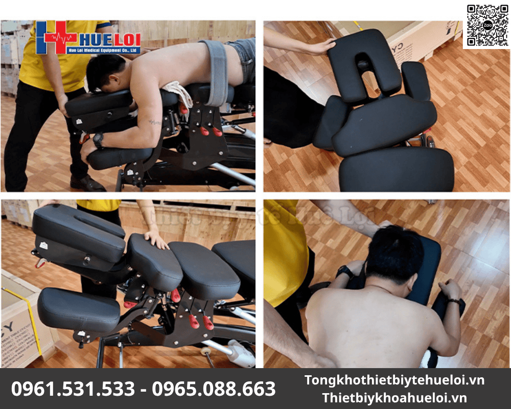 giường nắn chỉnh cột sống