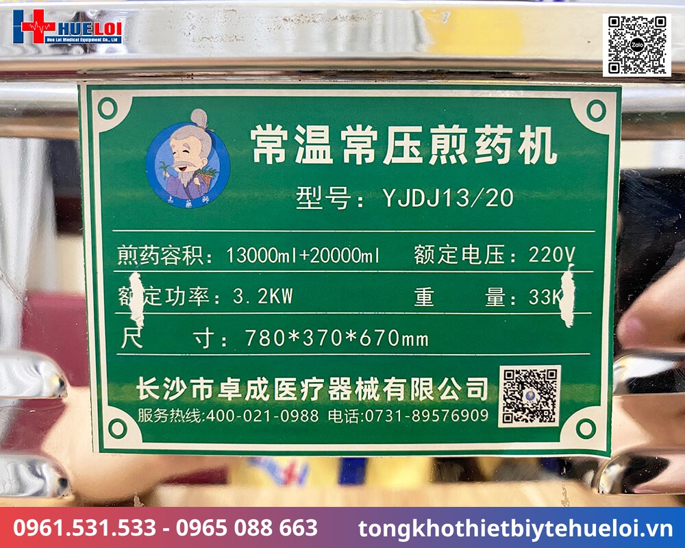 máy sắc thuốc 02 nồi