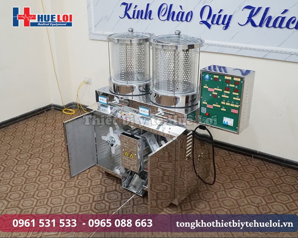 Máy sắc thuốc 2 nồi
