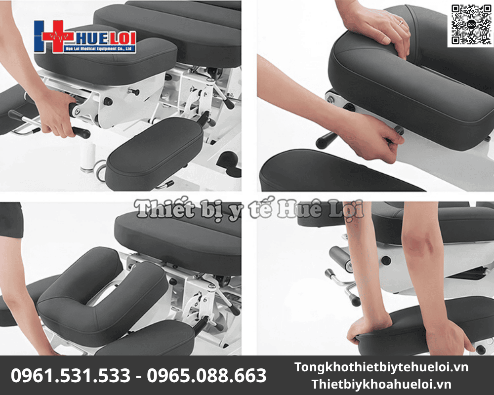 giường tác động cột sống