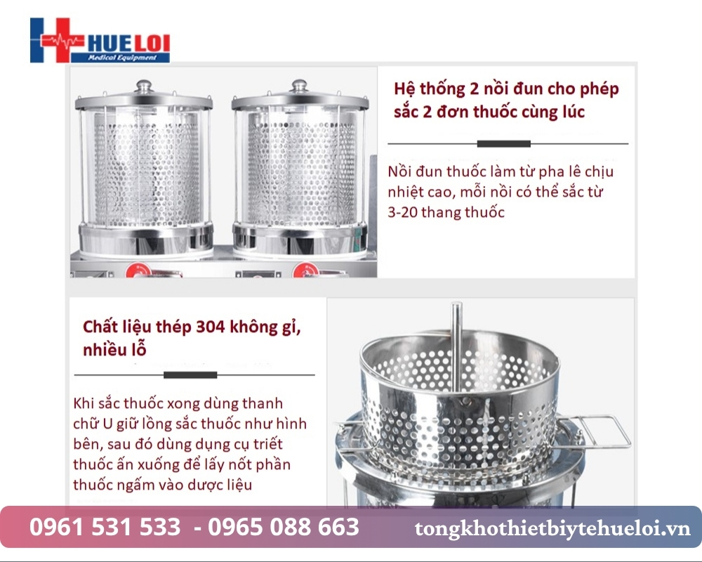 máy nấu thuốc giá rẻ