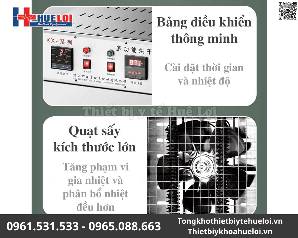 tủ sấy dược liệu
