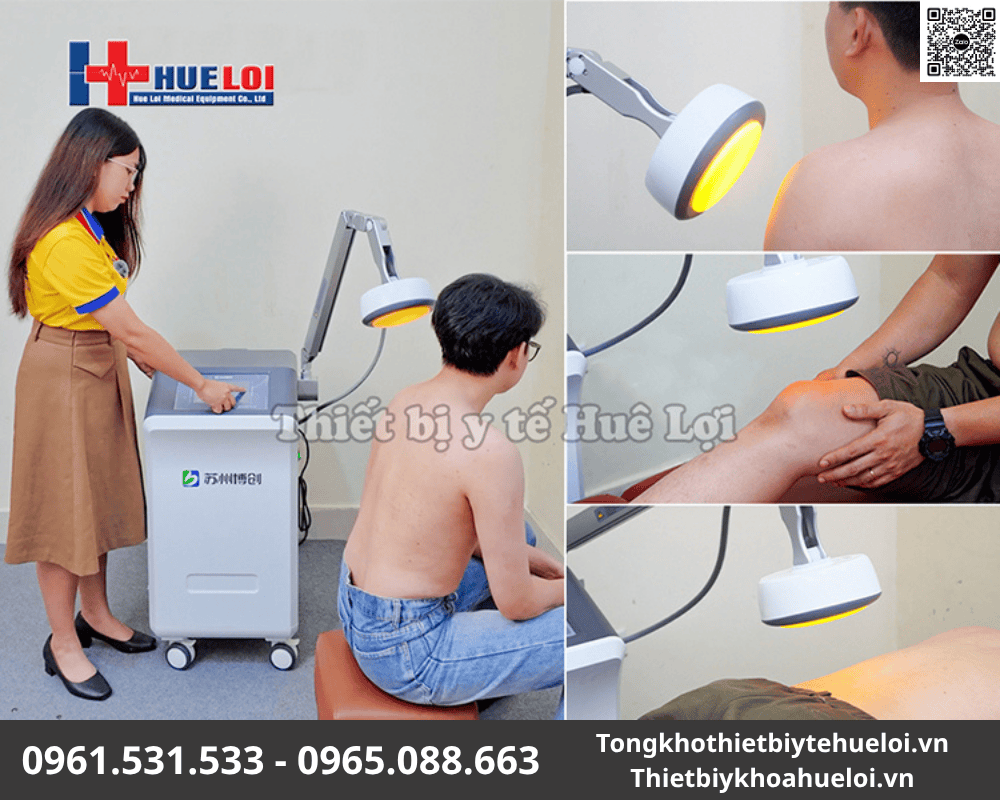 máy vi sóng trị liệu