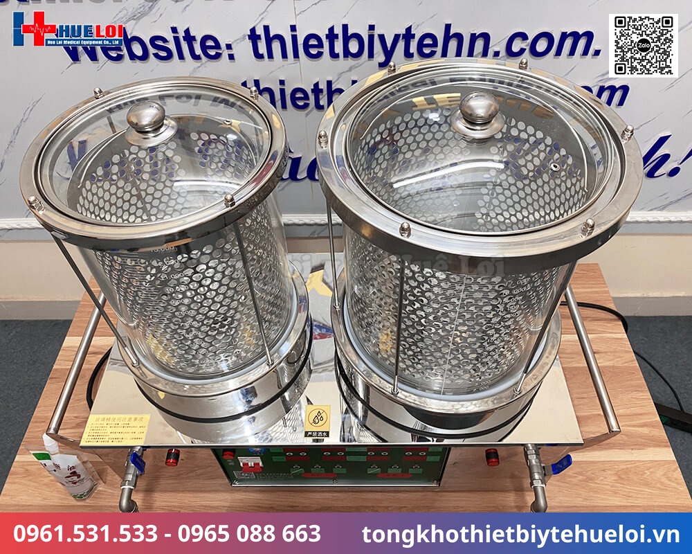 máy sắc thuốc bắc 2 nồi
