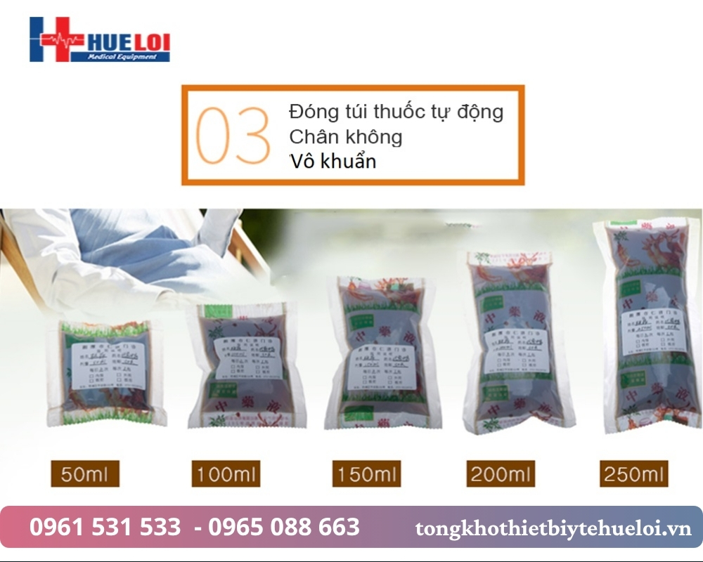 đóng túi thuốc đông y