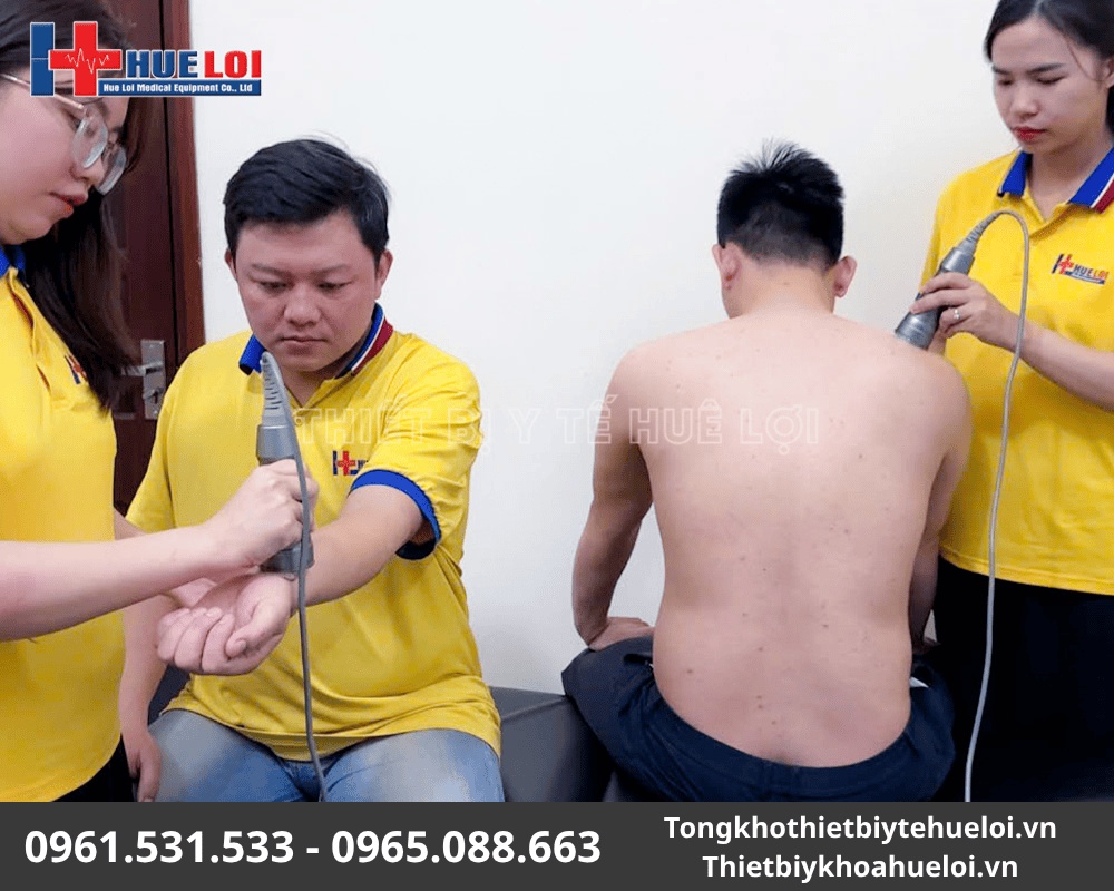 siêu âm trị liệu 2 đầu