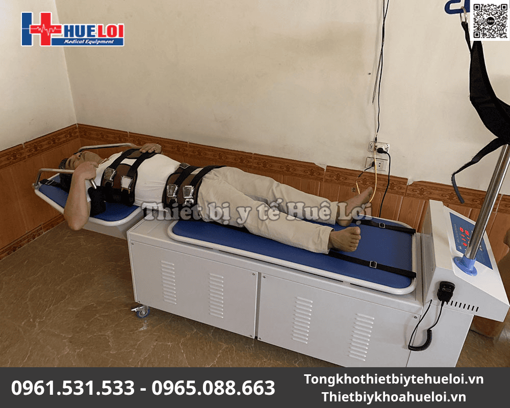 giường kéo giãn đốt sống