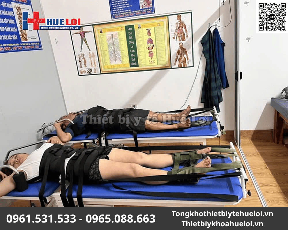 máy kéo giãn cột sống