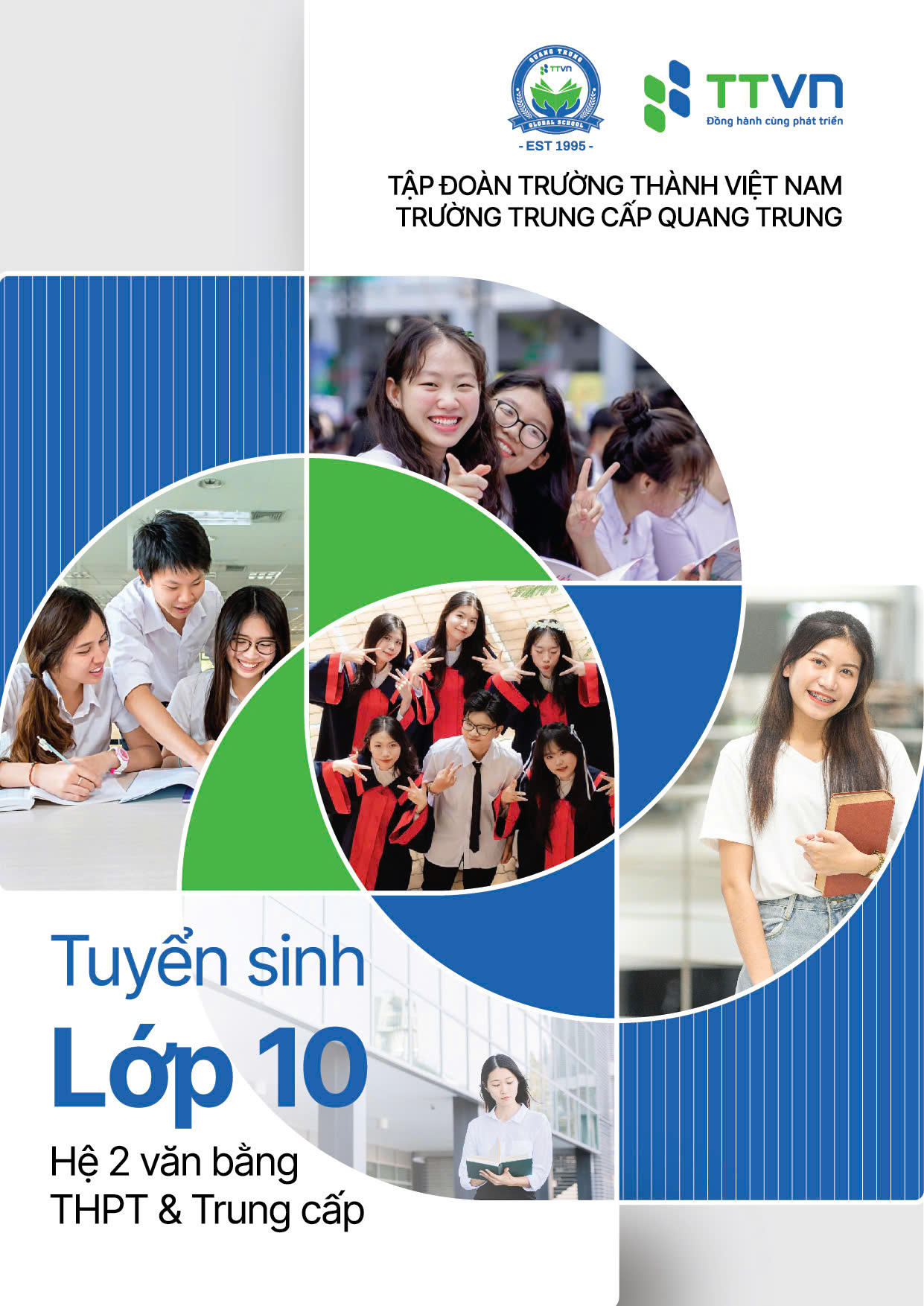 THÔNG  BÁO TUYỂN SINH HỆ SONG BẰNG - TRƯỜNG TRUNG CẤP QUANG TRUNG