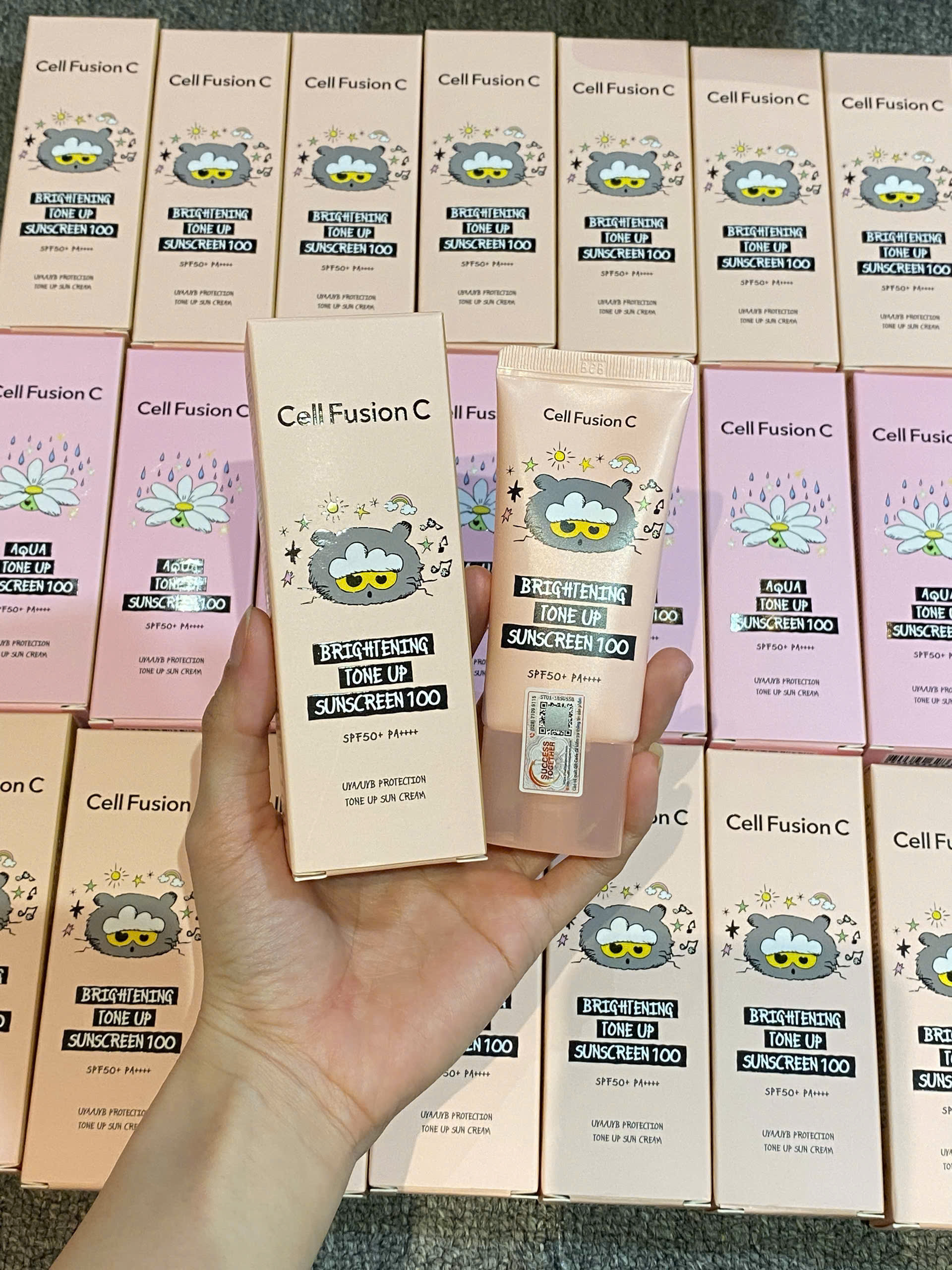 [Limited x ZOA] Kem chống nắng Cellfusion C Sunscreen 100 SPF50+ PA++++