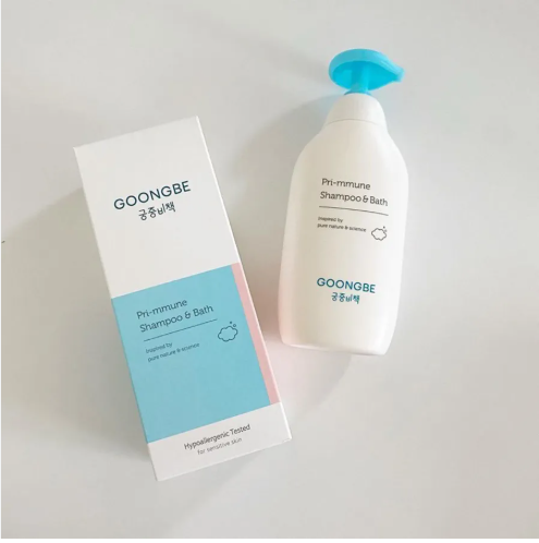 Sữa Tắm Gội GOONGBE Primmune Shampoo & Bath Cho Bé Sơ Sinh
