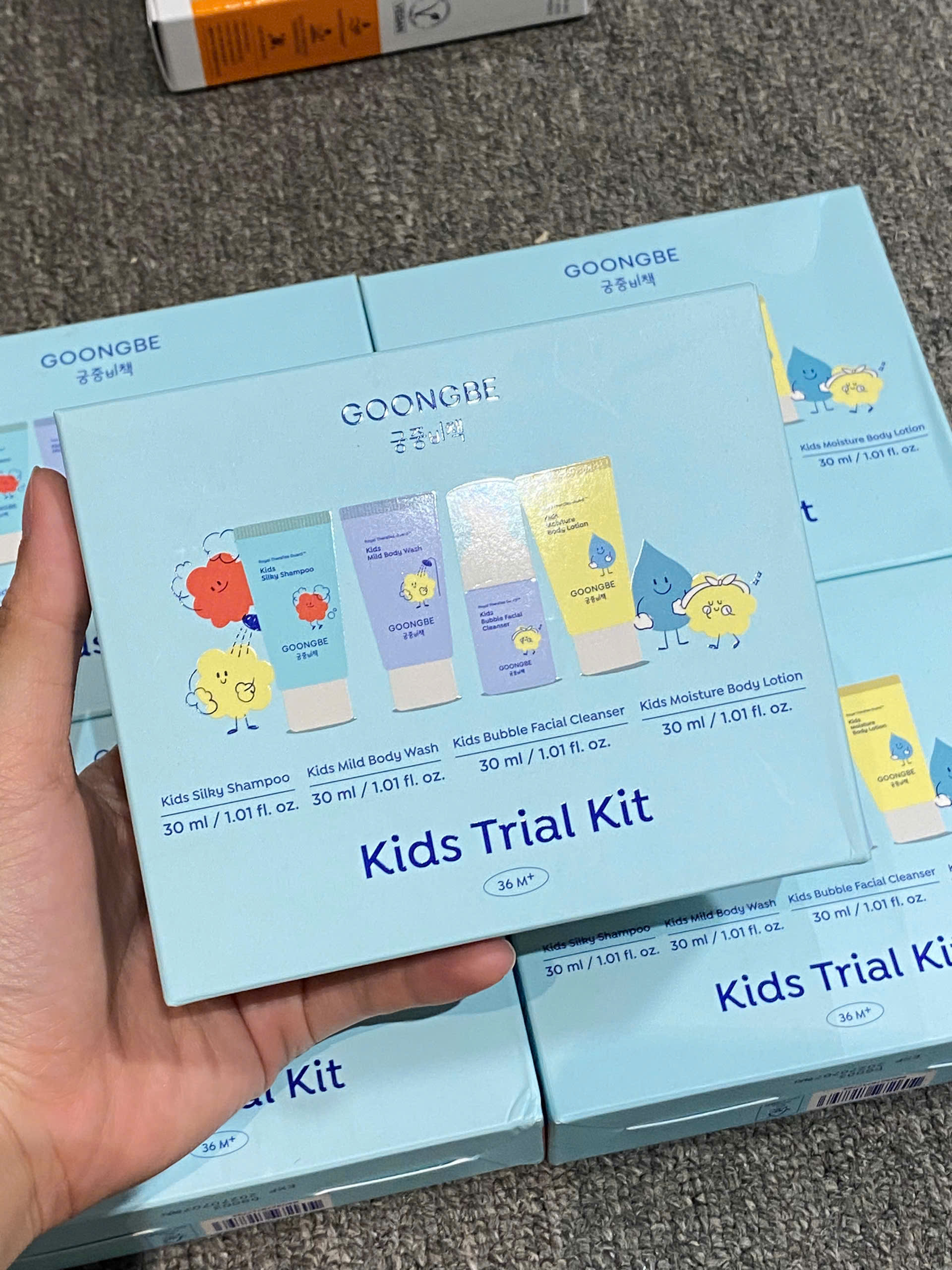 Bộ Kit Dùng Thử Cho Bé Từ 36 Tháng GOONGBE Kids Trial Kit