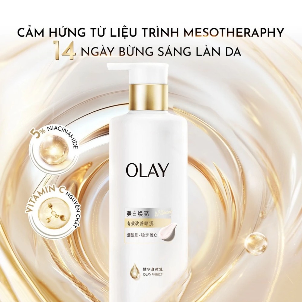 [VITAMIN C] Olay Dưỡng thể sáng da 260g