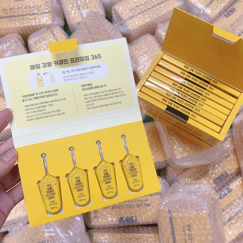 [NGHỆ HAMIN BIO] Thực phẩm BVSK DAILY TURMERIC CURCUMIN PREMIUM 365