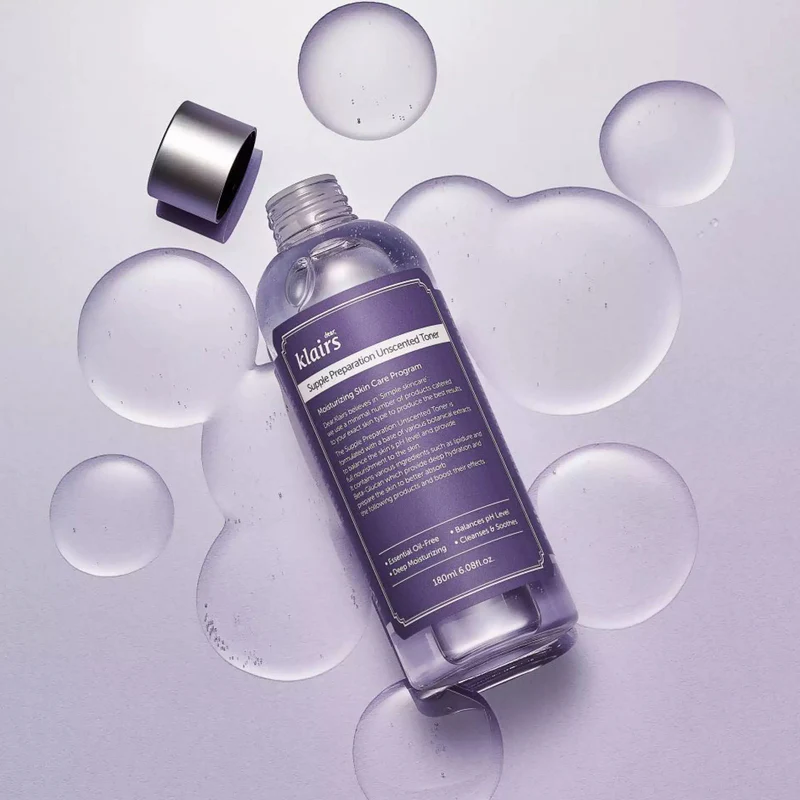 Nước Hoa Hồng Klairs Supple Preparation Unscented Toner
