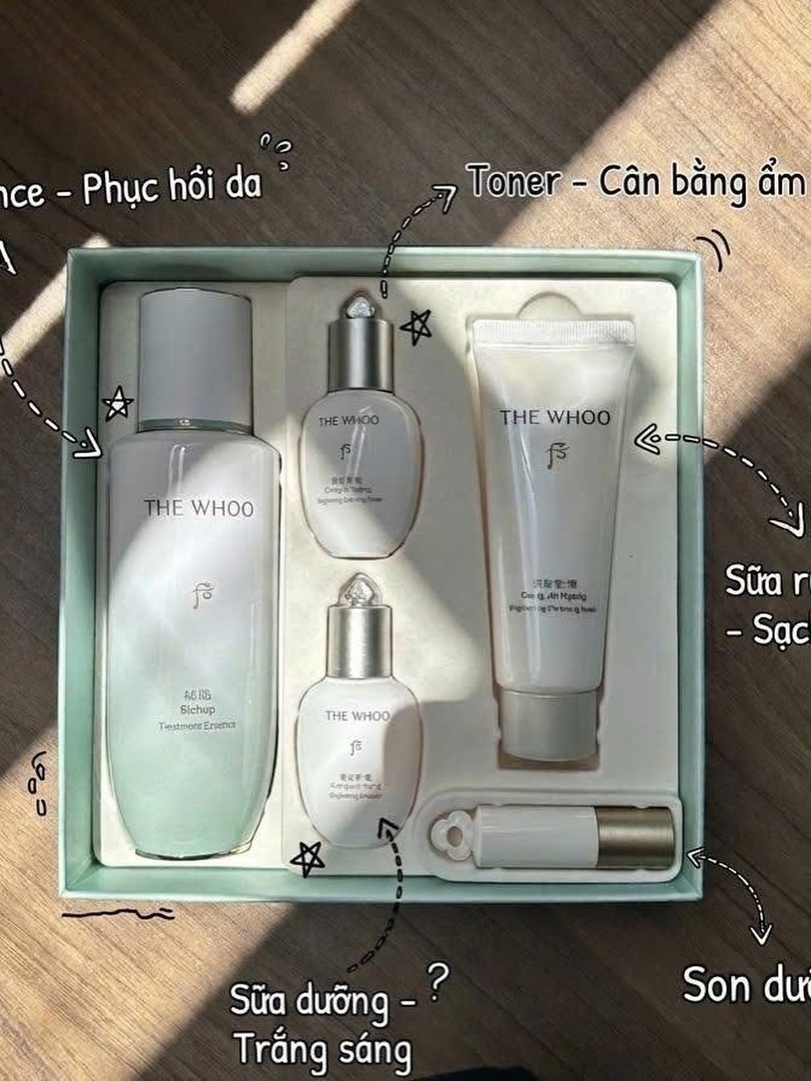 Bộ dưỡng da cao cấp The Whoo Bichup Treatment Essence Special Set (5 món)