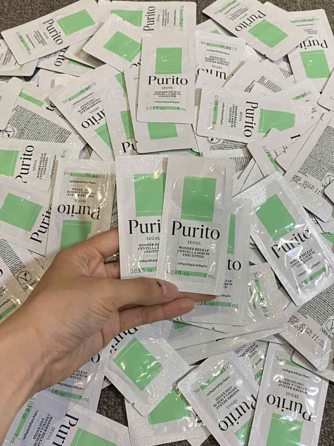 Tinh chất rau má không mùi - Purito Wonder Releaf Centella Serum Unscented