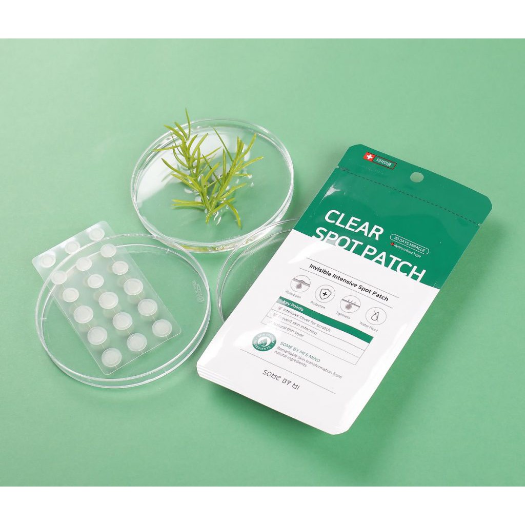 Some By Mi Miếng dán mụn Clear Spot Patch - Túi 18 miếng