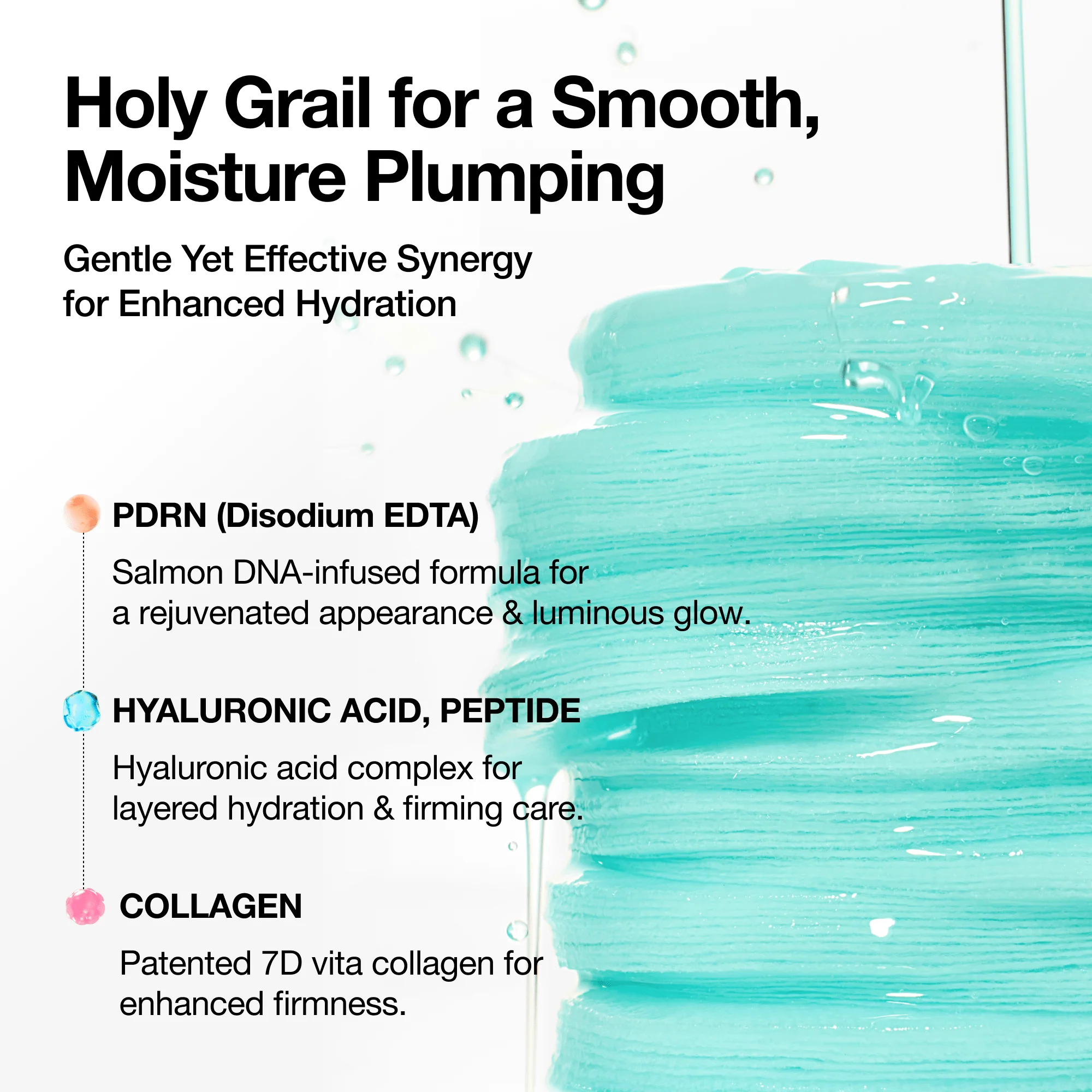 Toner Pad cấp ẩm Anua PDRN 100 Hyaluronic Acid Glow Pad 180ml/ 60 Pads
