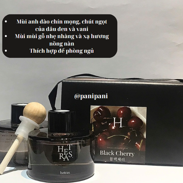 [Oto] Tinh dầu thơm dùng trong phòng Hetras Premium CAR Difuser 77ml - NOBOX