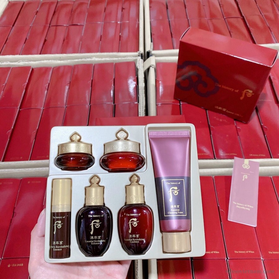 Bộ Dưỡng Da Bổ Sung Tân Dịch Whoo Jinyulhyang Special Gift Set (6 PCS)