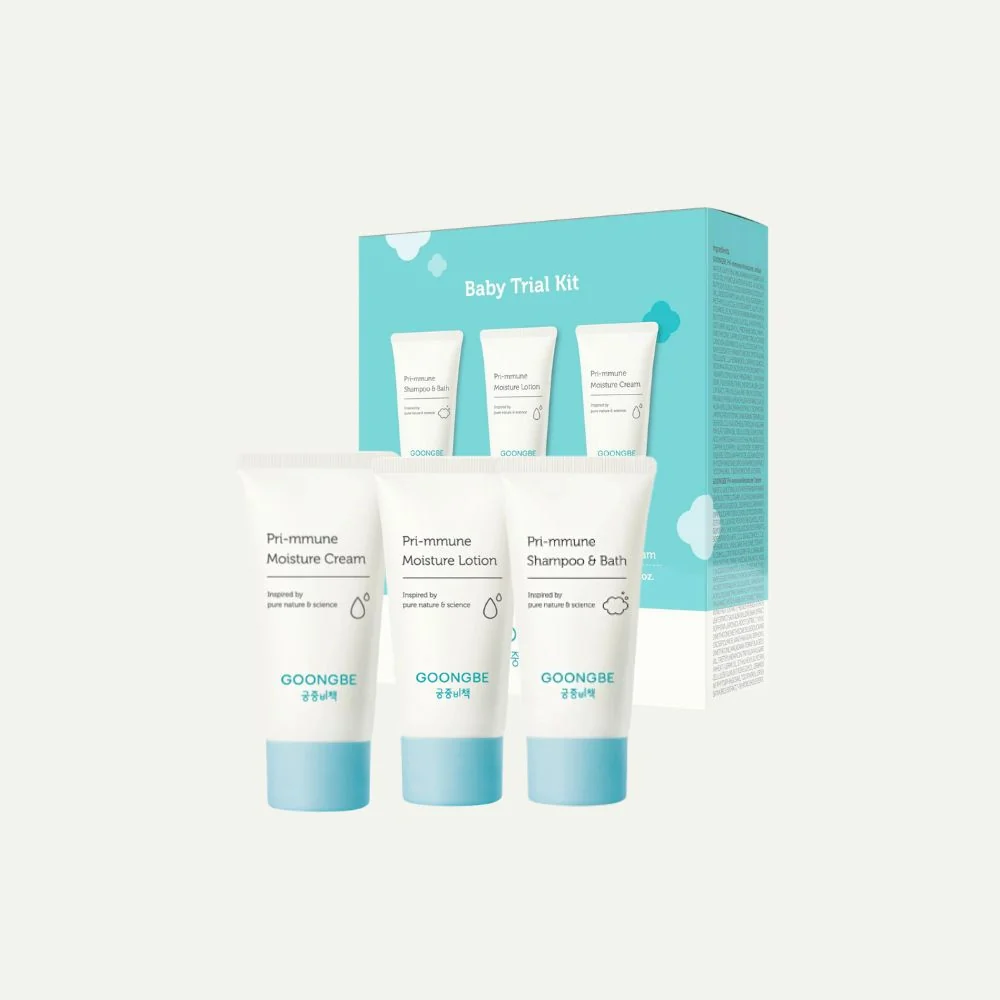 Bộ Kit Dùng Thử Cho Bé Từ Sơ Sinh GOONGBE Baby Trial Kit